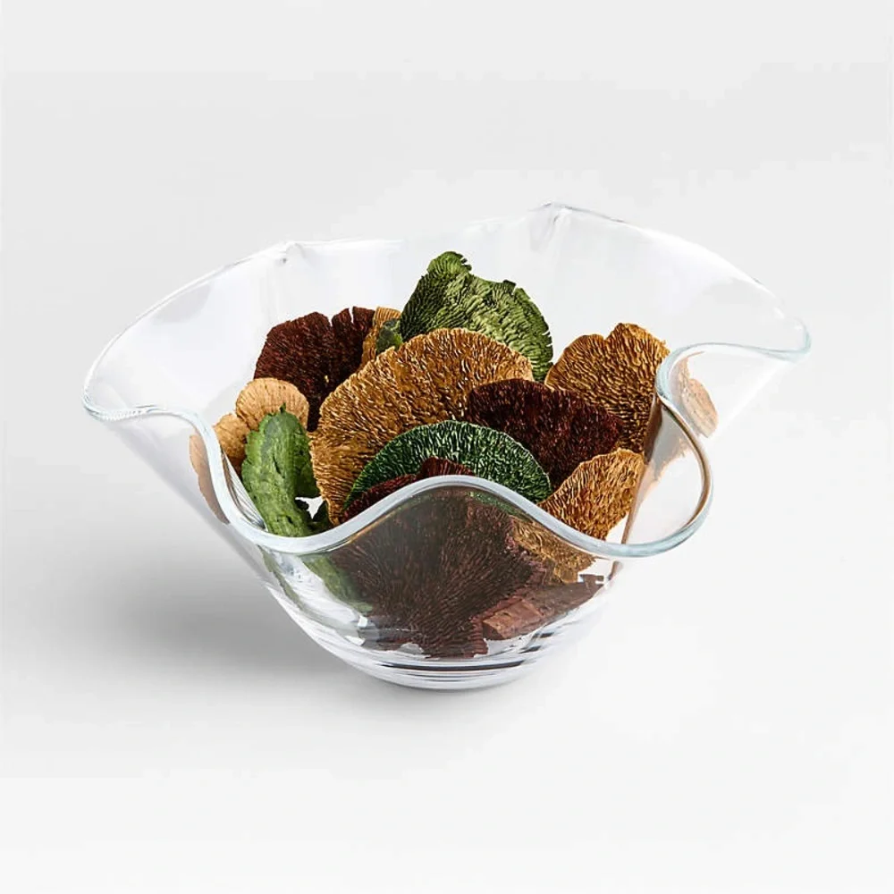 CRATE&BARREL NWT dried Mushroom and vase filler